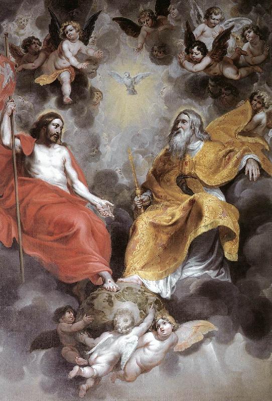 BALEN, Hendrick van Holy Trinity oil painting image
